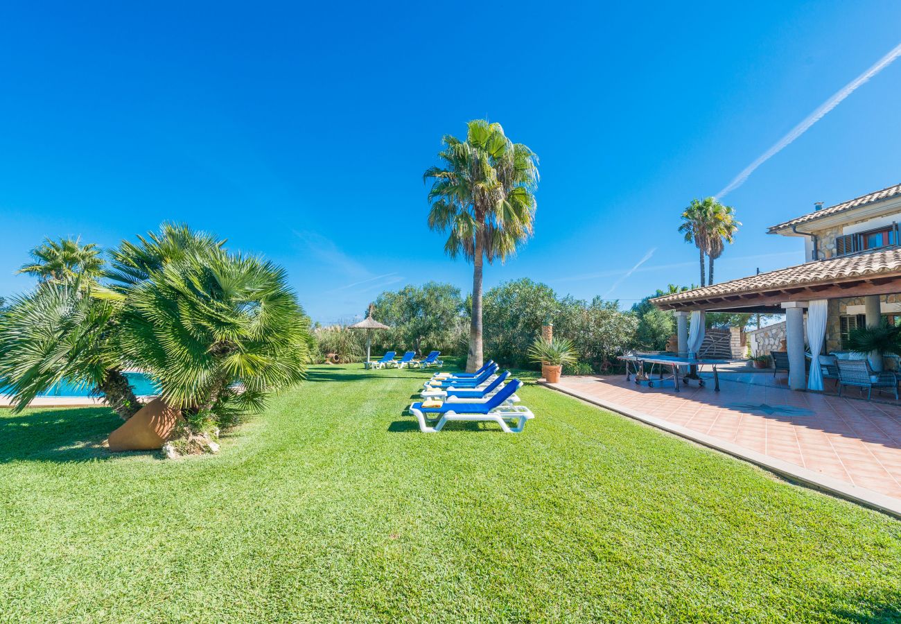 Domaine à Muro - GAMUNDI Finca pour 10 personnes avec piscine à Playas de Muro