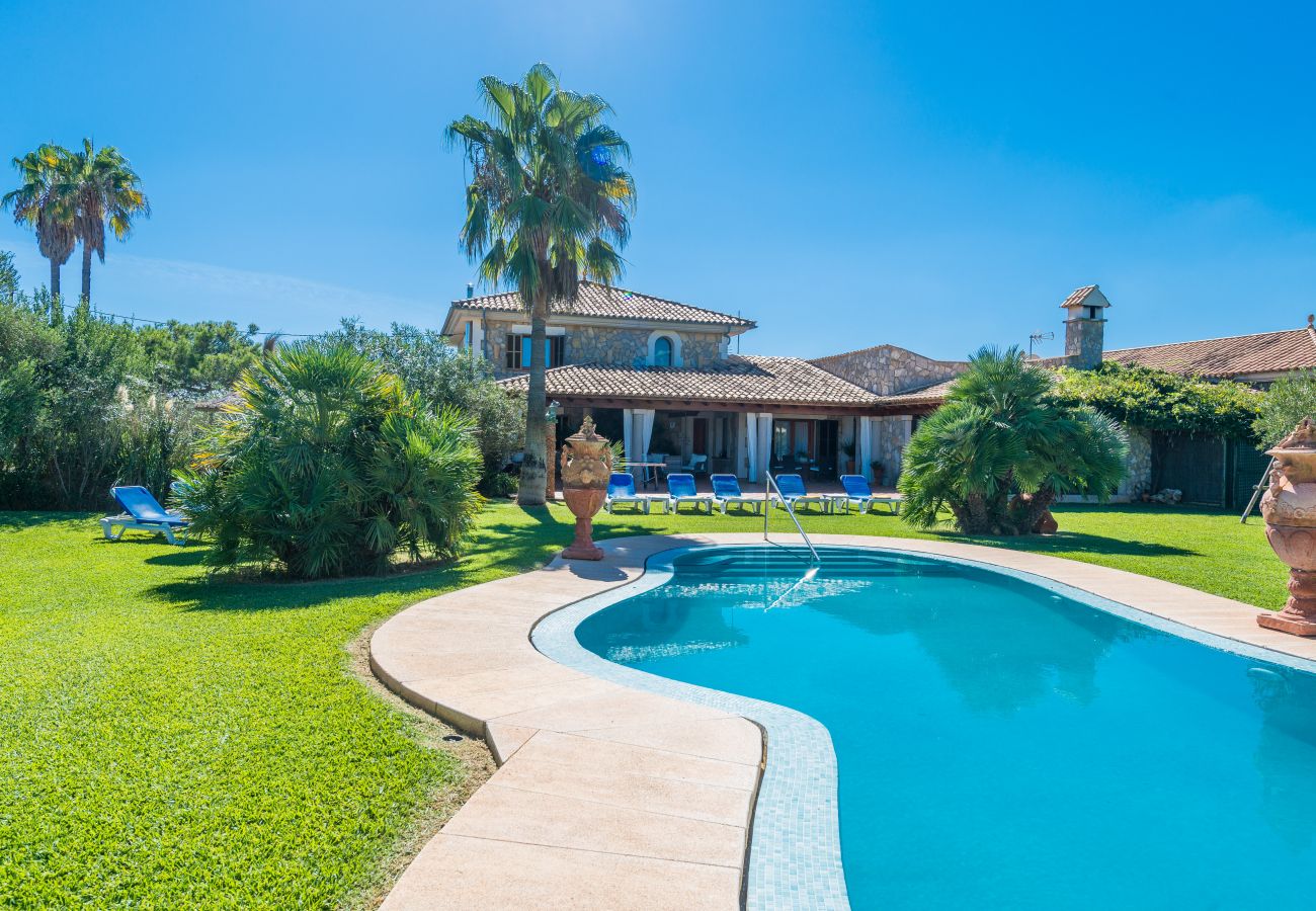 Domaine à Muro - GAMUNDI Finca pour 10 personnes avec piscine à Playas de Muro