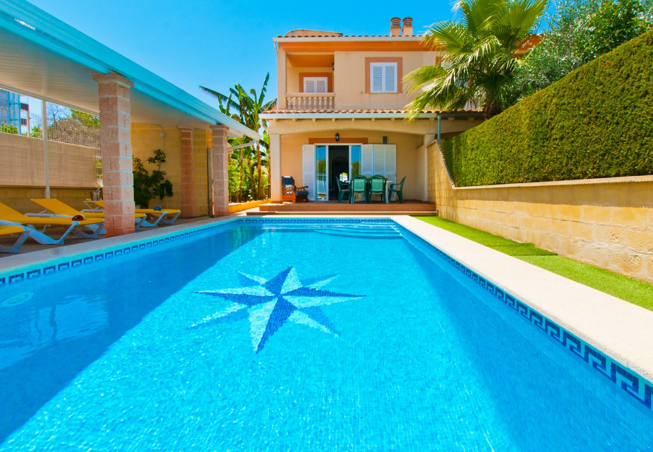 Villa à Alcudia - ESTRELLA AZUL Maison 8 avec piscine à Puerto de Alcudia