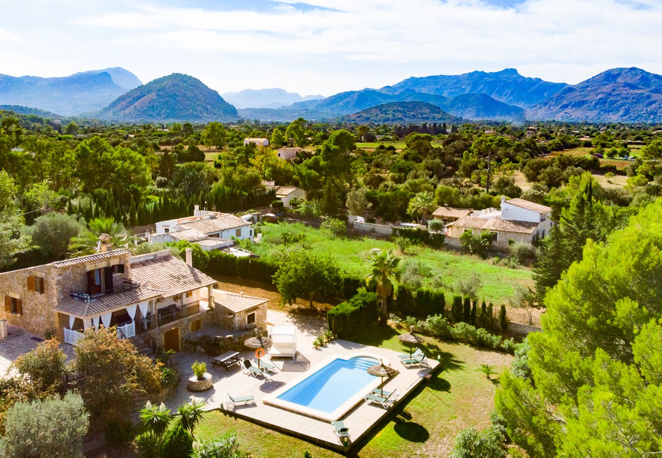 Domaine à Pollensa / Pollença - ALMADRAVA Finca pour 6 avec piscine à Puerto Pollensa