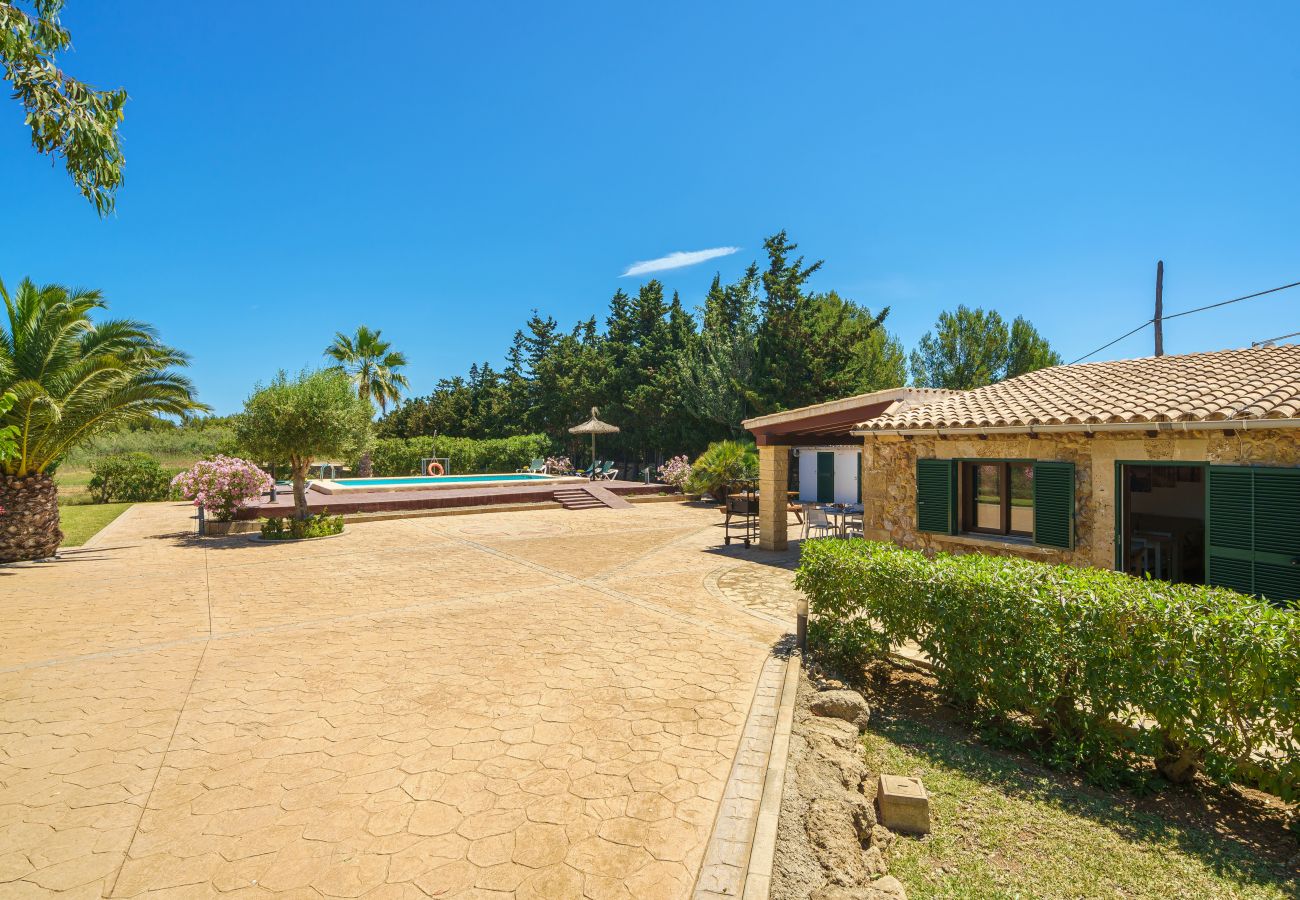 Domaine à Port de Pollença - ROTES Finca pour 6 avec piscine à Pollensa  250 m de la plage