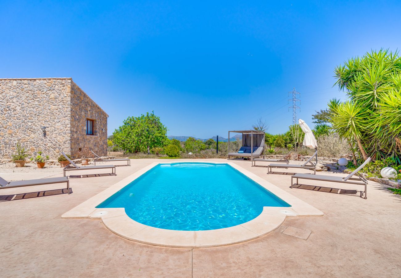 Domaine à Arta - Bellpuig Finca pour 10 personnes avec piscine à Arta