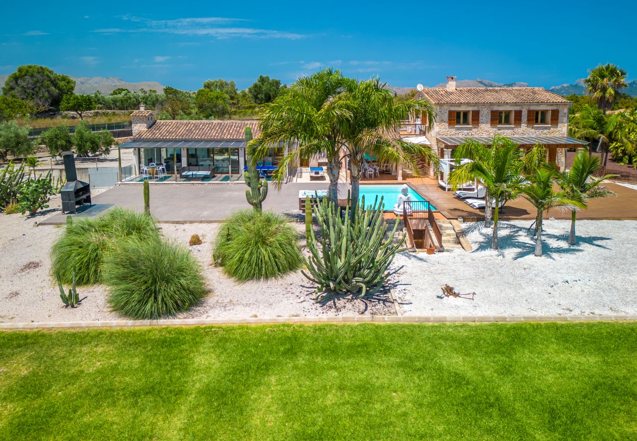 Villa à Alcudia - CAN OLIVA Magnifique et moderne finca pour 8 personnes avec piscine Alcudia