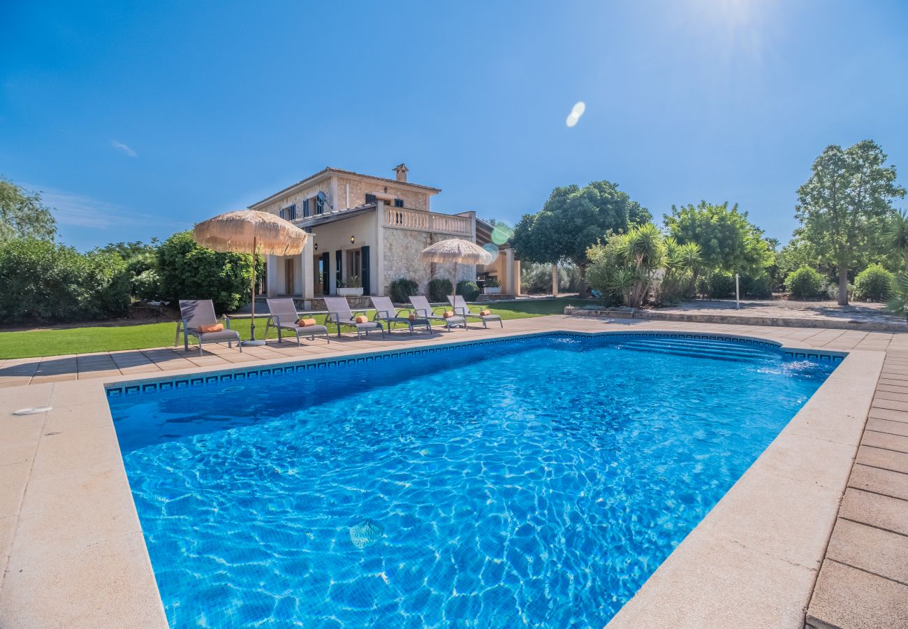 Domaine à Muro - Vela 2 Finca pour 6 personnes avec piscine, jardin, WIFI, terrasse  Can Picafort