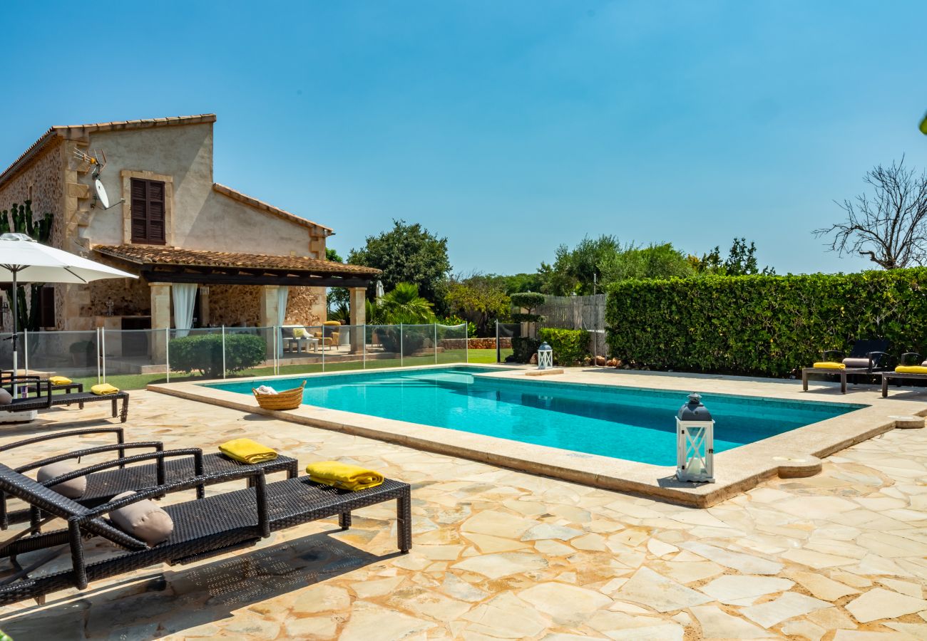 Domaine à Can Picafort - Carritx Finca pour 6 personnes à Can Picafort avec piscine, jardin et WiFi