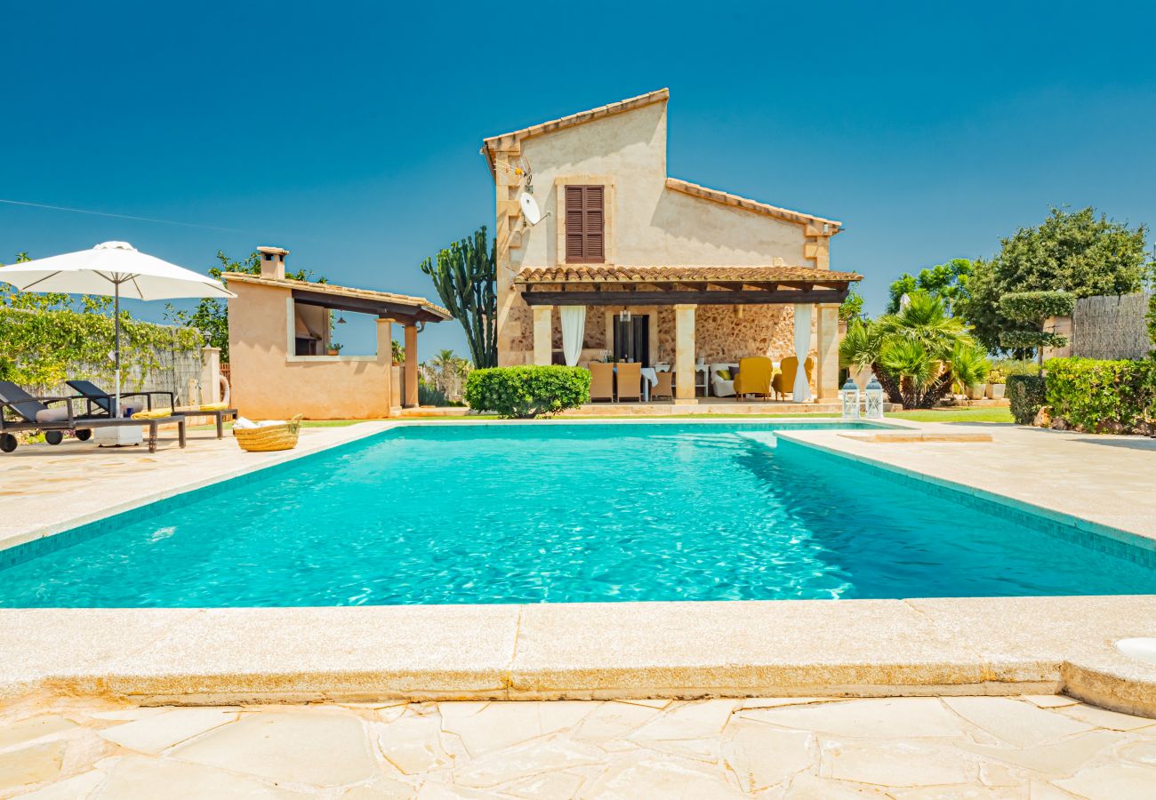 Domaine à Can Picafort - Carritx Finca pour 6 personnes à Can Picafort avec piscine, jardin et WiFi