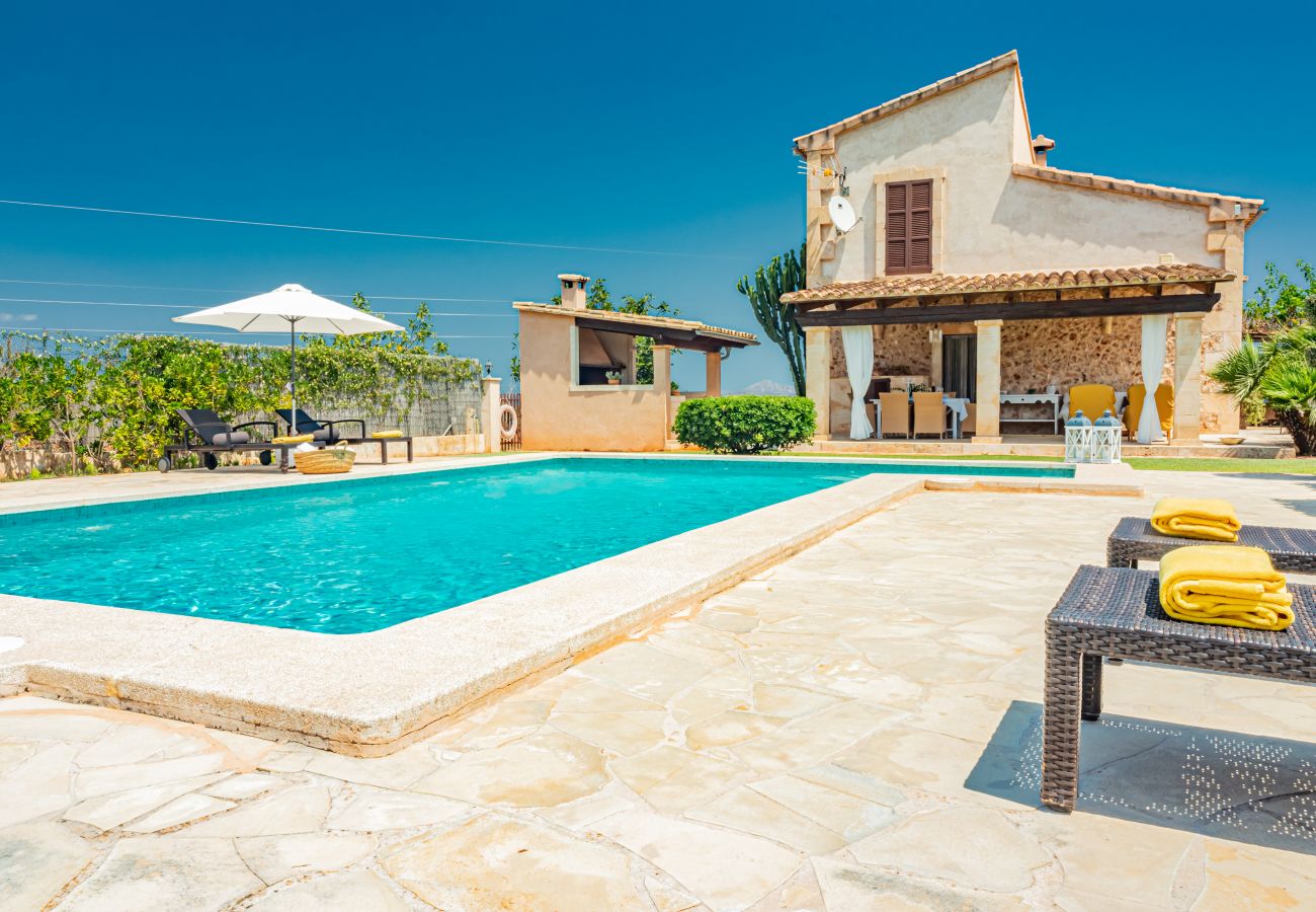 Domaine à Can Picafort - Carritx Finca pour 6 personnes à Can Picafort avec piscine, jardin et WiFi