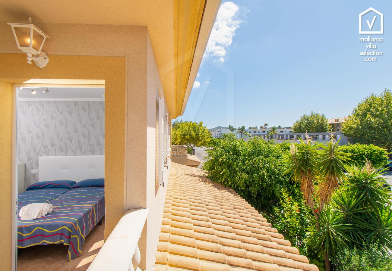 Maison mitoyenne à Alcudia - Maristany à Alcudia pour 6 à 350m de la plage AC, Wi Fi