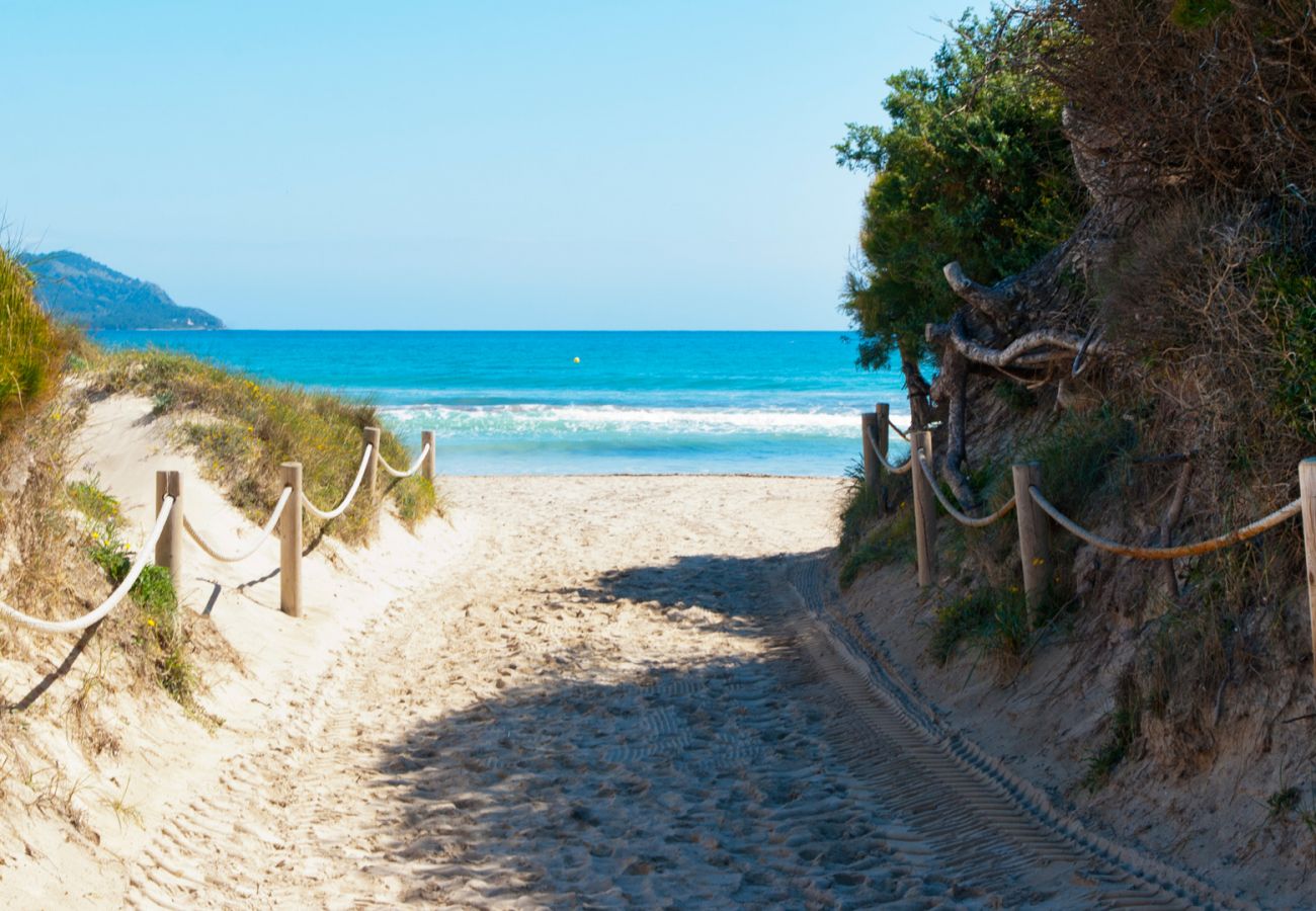 Maison à Alcudia - Gaviotas pour 6 à Alcudia à 350 de la plage avec piscine