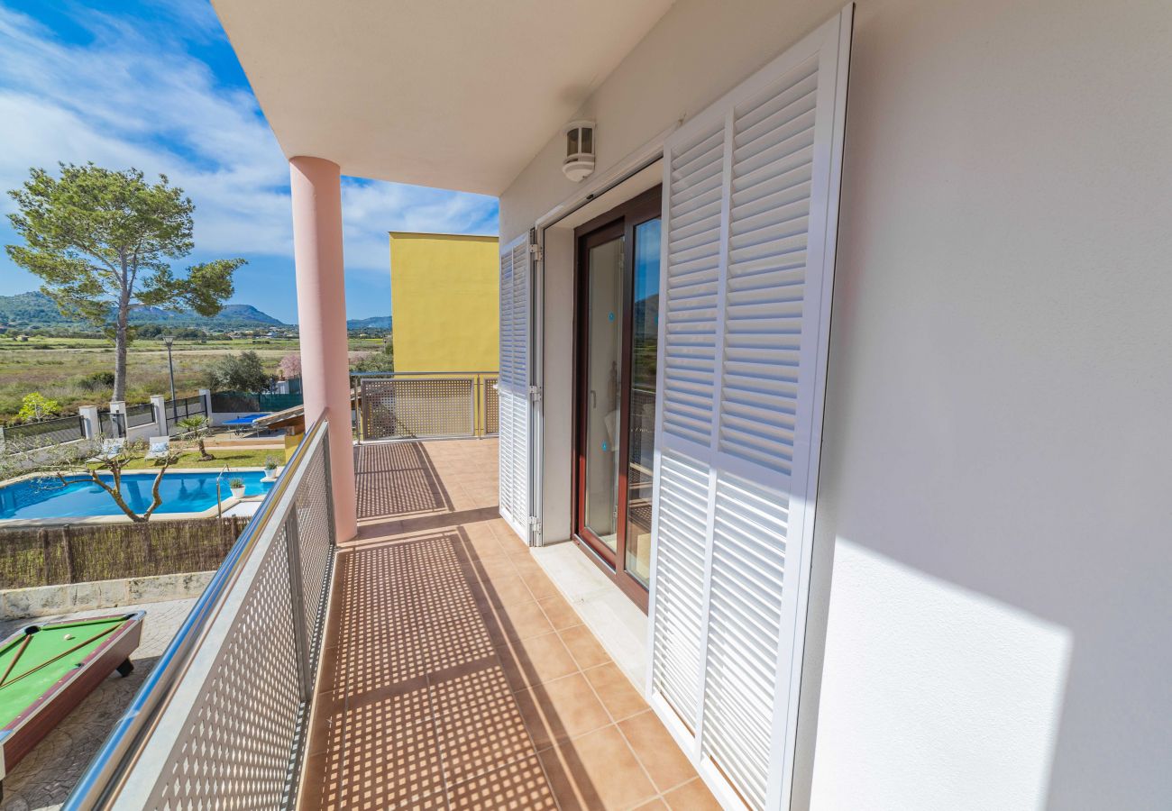 Chalet à Alcudia - Villa MENORCA pour 8 personnes près de la mer avec piscine