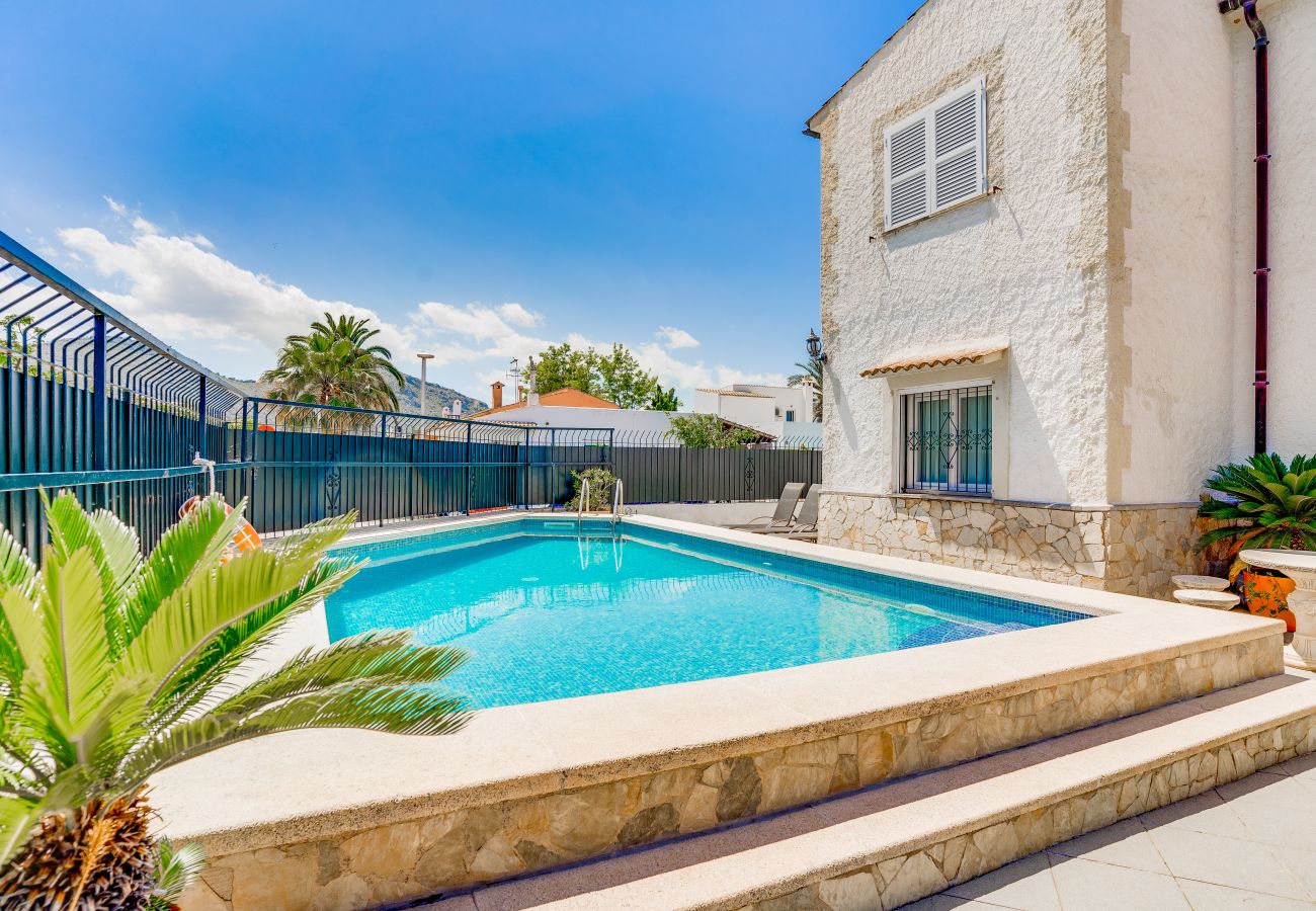 Chalet à Alcudia - Sanfora - Villa avec piscine à 500m de la plage d'Alcudia