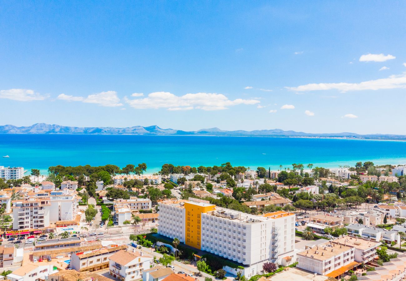 Chalet à Alcudia - Sanfora - Villa avec piscine à 500m de la plage d'Alcudia