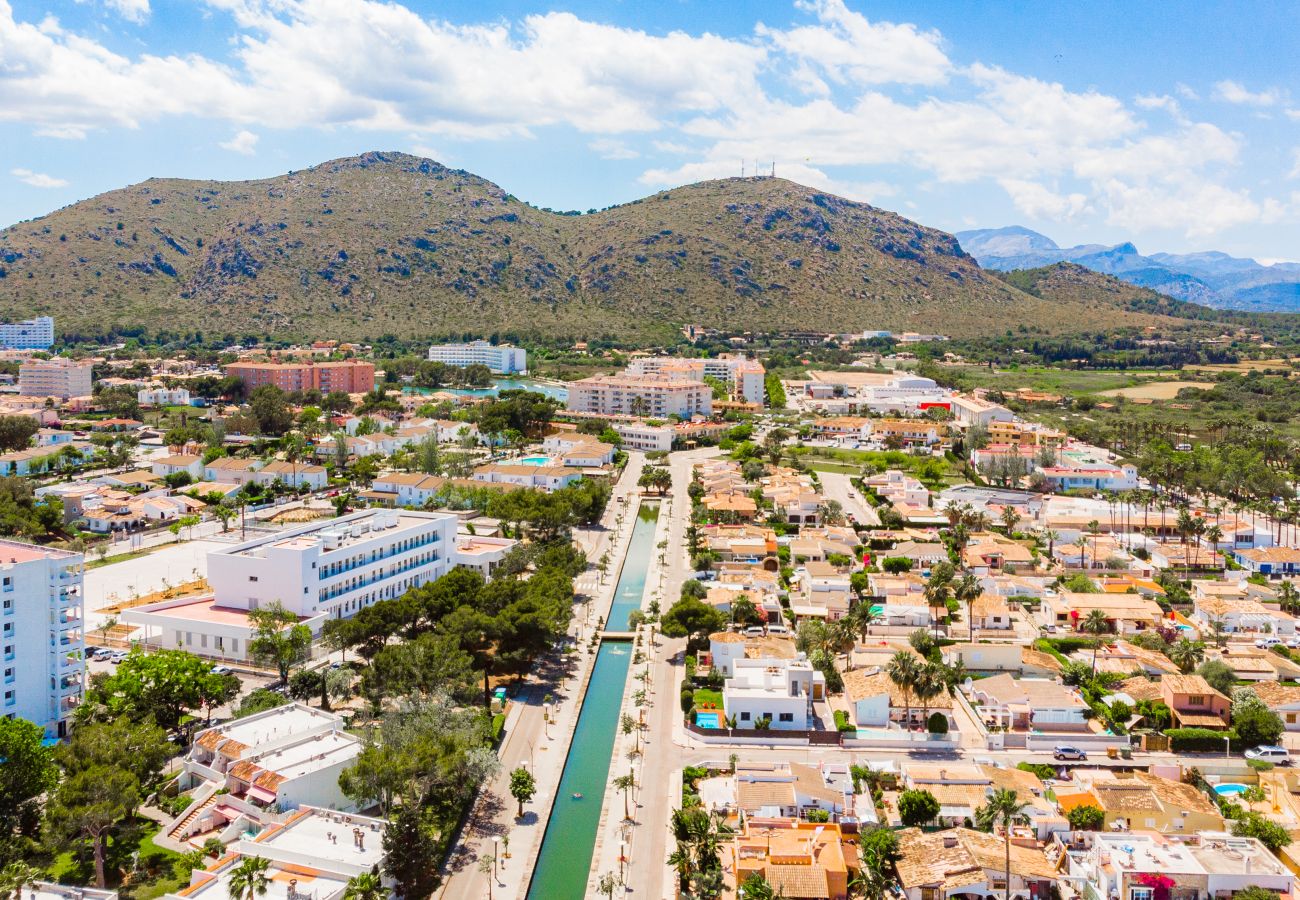 Chalet à Alcudia - Sanfora - Villa avec piscine à 500m de la plage d'Alcudia