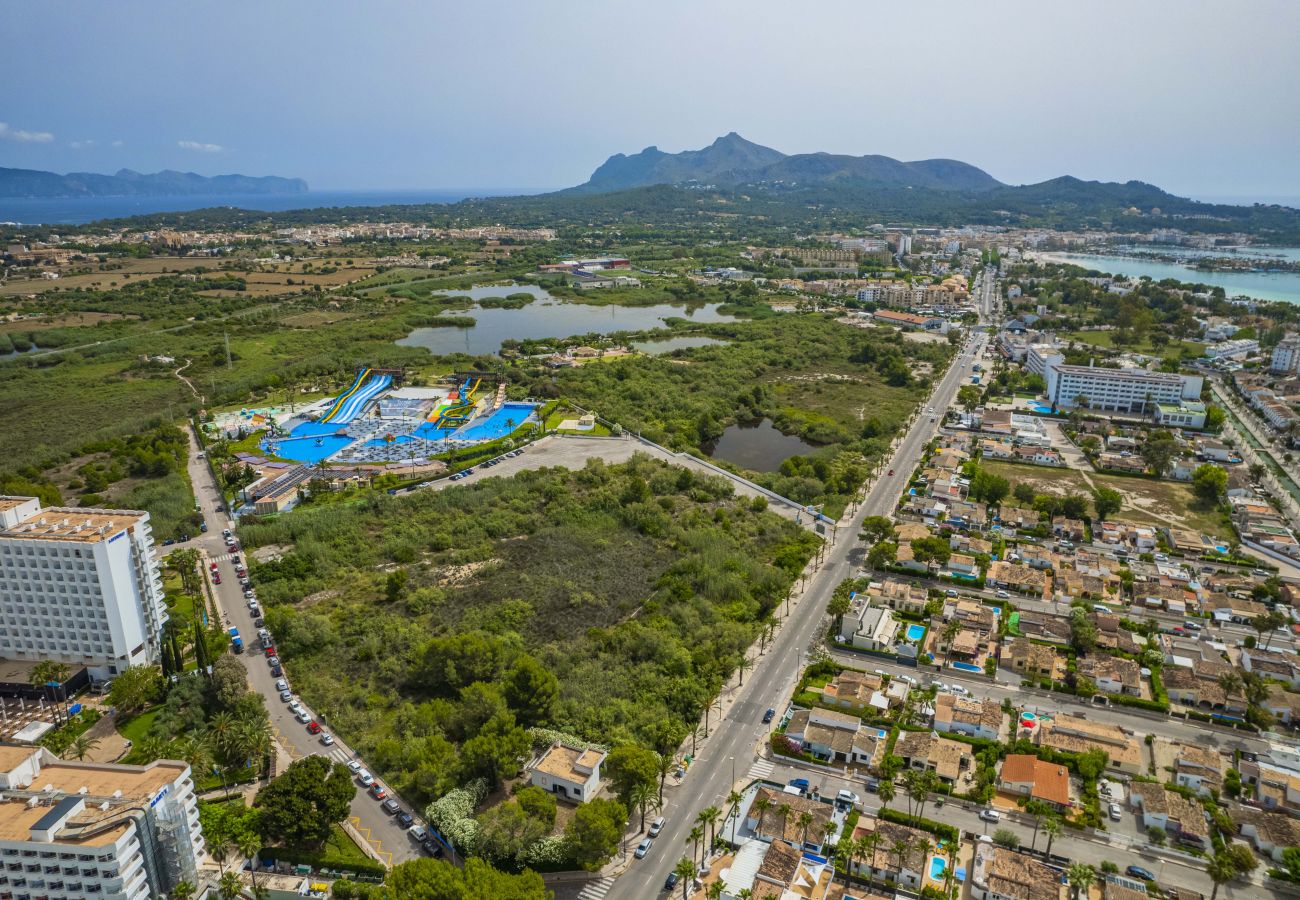 Chalet à Alcudia - Sanfora - Villa avec piscine à 500m de la plage d'Alcudia