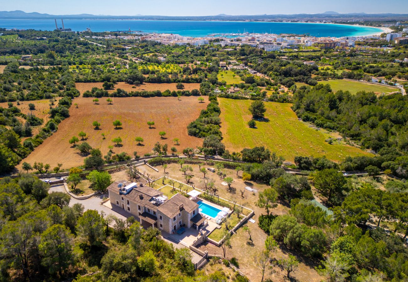 Villa à Alcudia - Villa Salou pour 12 personnes avec piscine à Alcudia