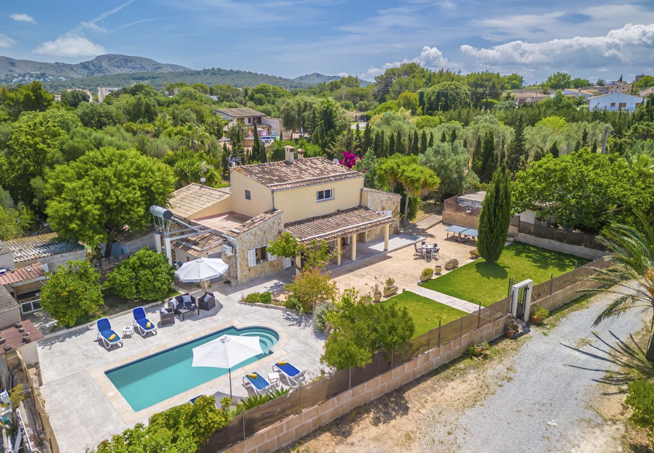 Villa à Alcudia - Barcares Sunset pour 6 avec piscine à 800m de la plage