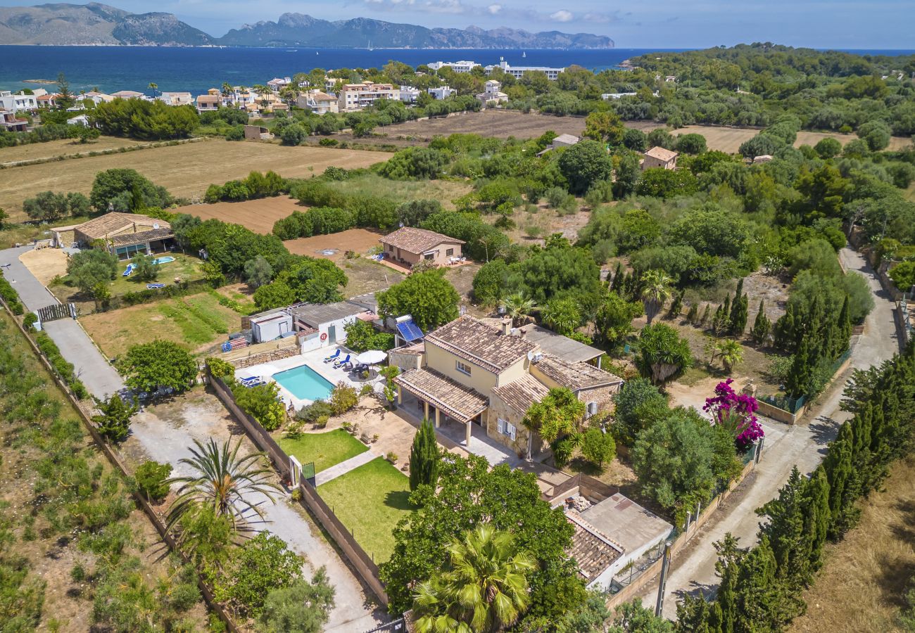 Villa à Alcudia - Barcares Sunset pour 6 avec piscine à 800m de la plage