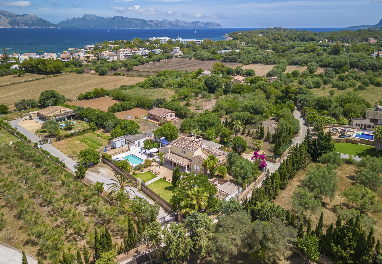 Villa à Alcudia - Barcares Sunset pour 6 avec piscine à 800m de la plage