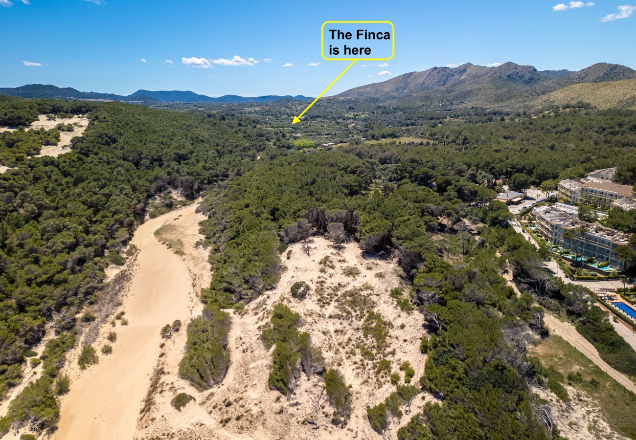 Domaine à Capdepera - AGUILA Finca pour 6 avec piscine à Cala Mesquida