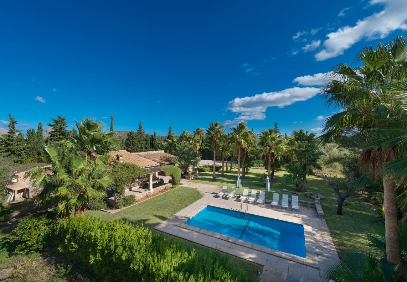 Villa à Pollensa - NATALIA finca pour 6 avec piscine privée et barbecue