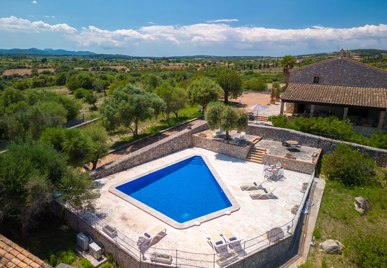 Villa à Sant Llorenç Des Cardassar - BALAFI NOVO pour 10 personnes avec piscine privée