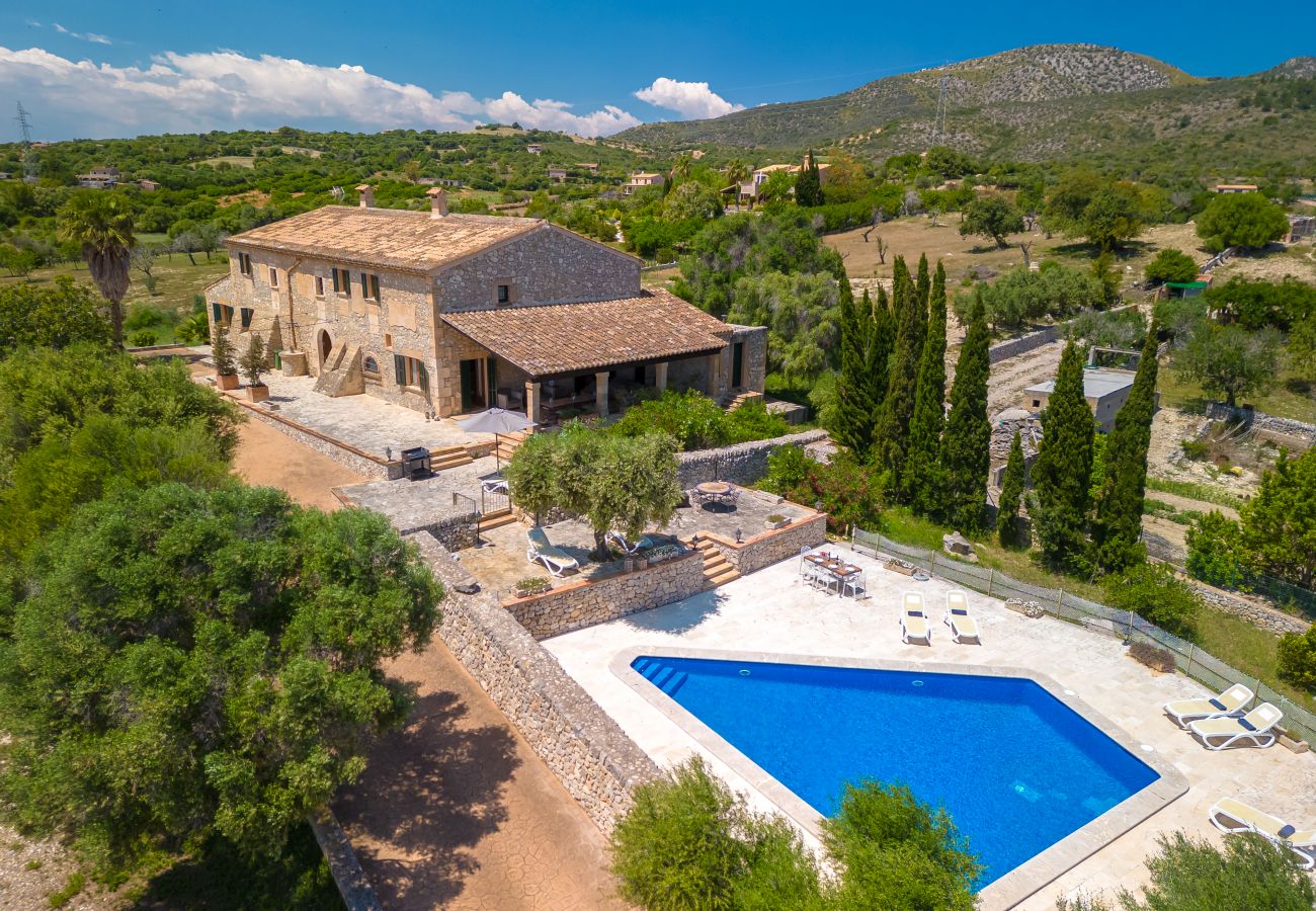 Villa à Sant Llorenç Des Cardassar - BALAFI NOVO pour 10 personnes avec piscine privée