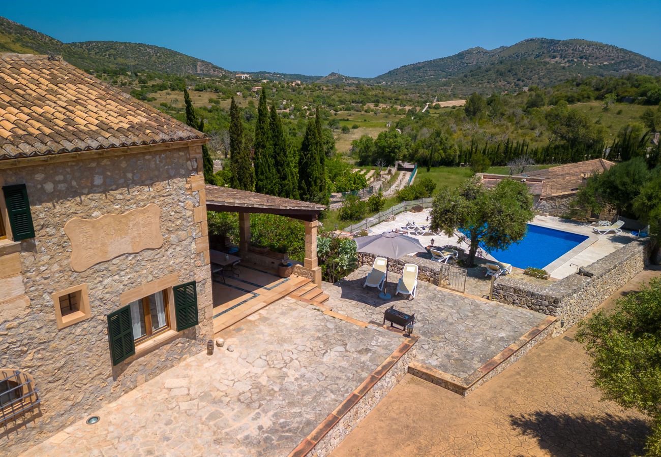 Villa à Sant Llorenç Des Cardassar - BALAFI NOVO pour 10 personnes avec piscine privée