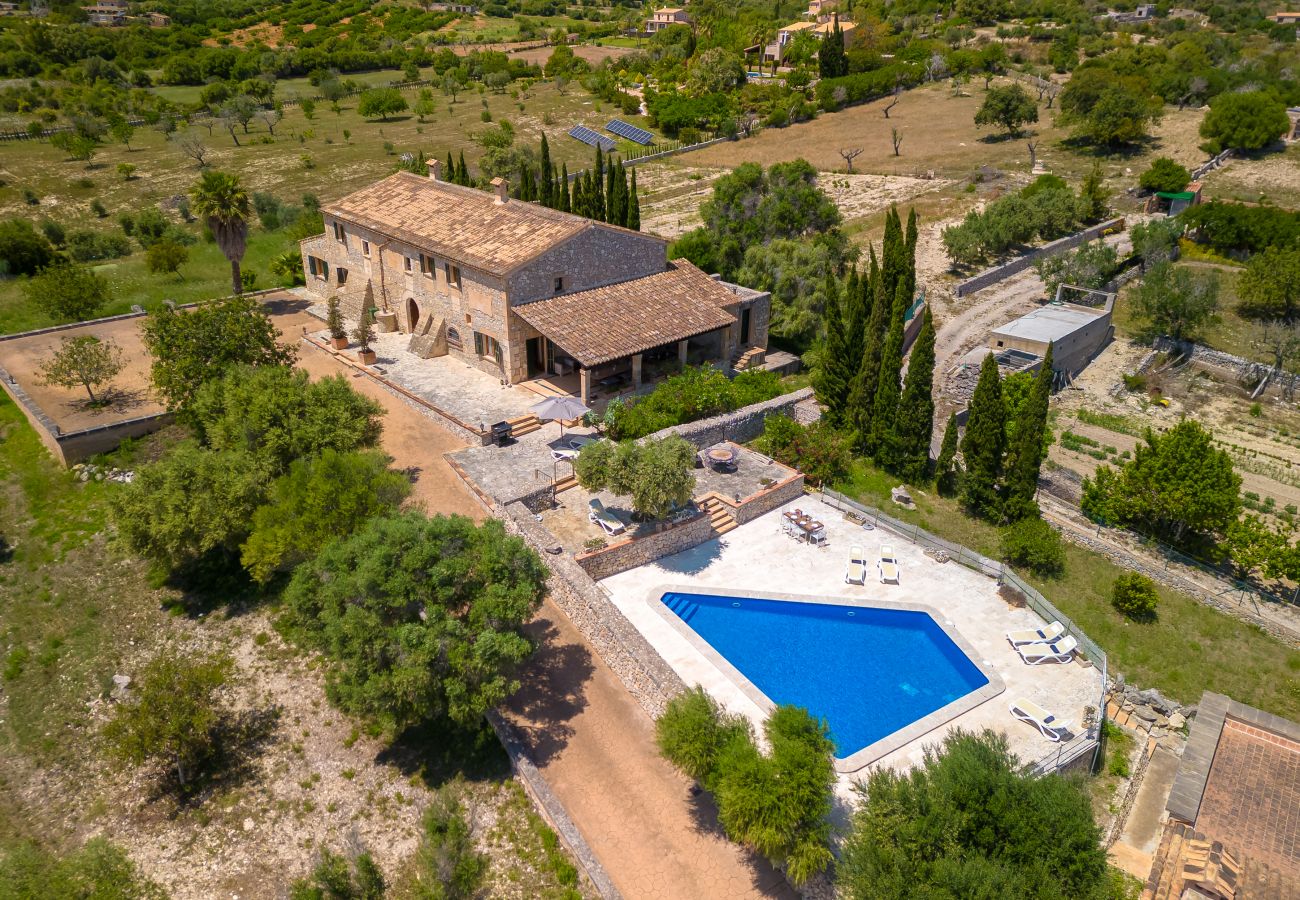 Villa à Sant Llorenç Des Cardassar - BALAFI NOVO pour 10 personnes avec piscine privée