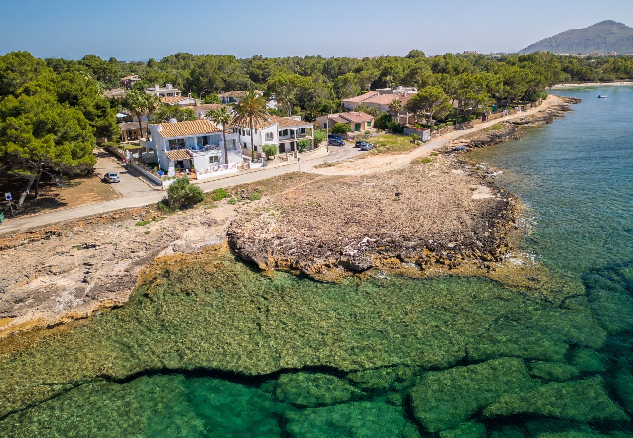 Villa à Alcudia - Miramar Manresa face à la mer avec piscine pour 8 personnes à Alcudia