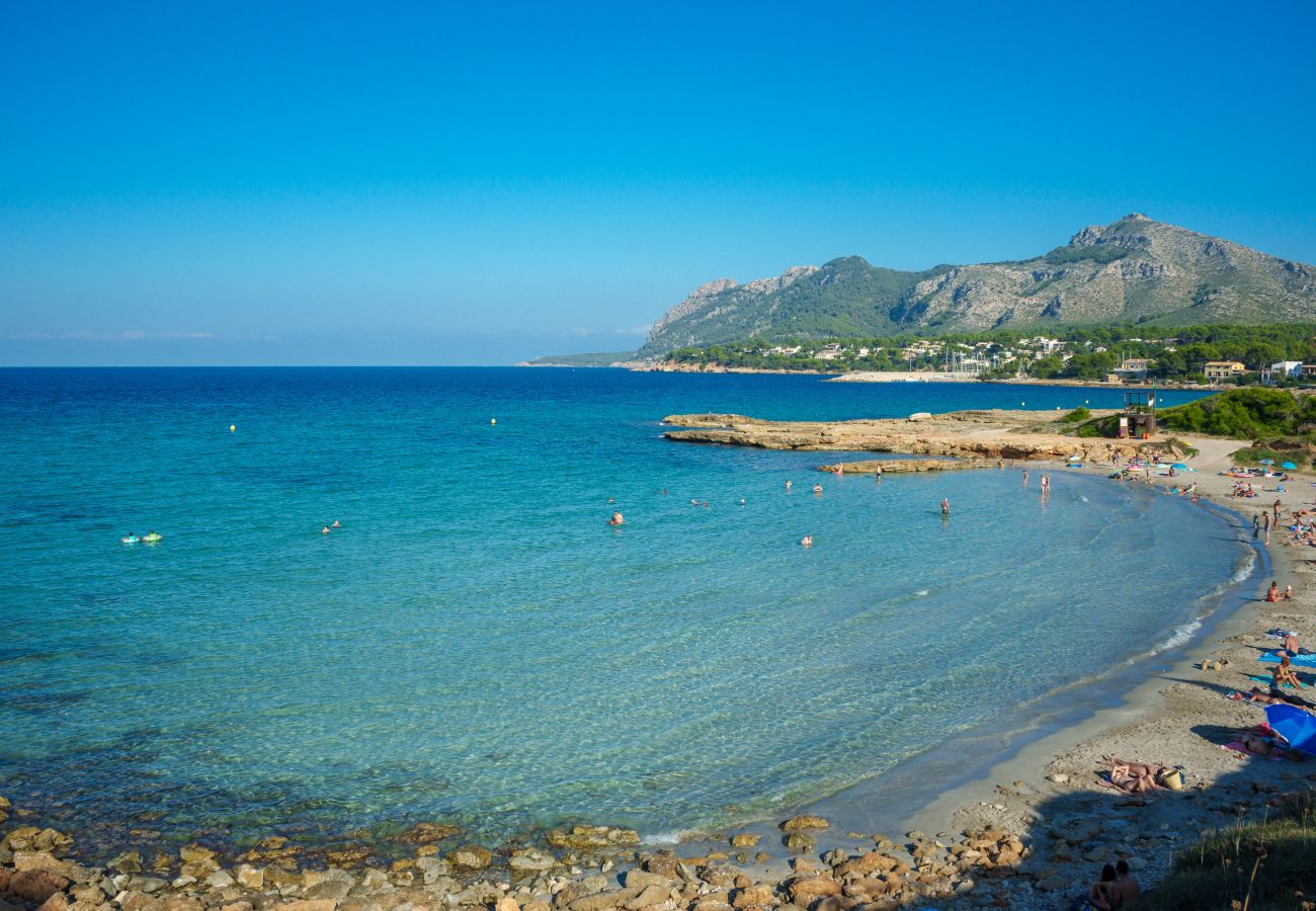 Villa à Alcudia - Miramar Manresa face à la mer avec piscine pour 8 personnes à Alcudia