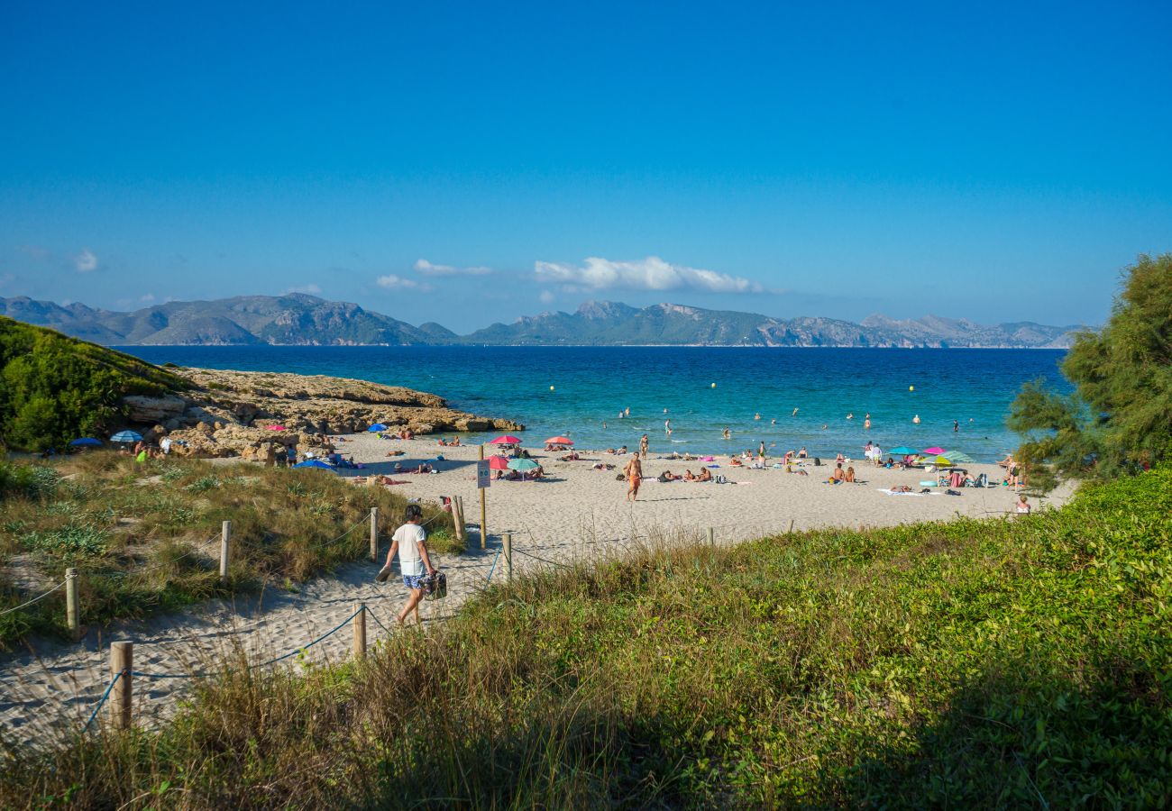 Villa à Alcudia - Miramar Manresa face à la mer avec piscine pour 8 personnes à Alcudia