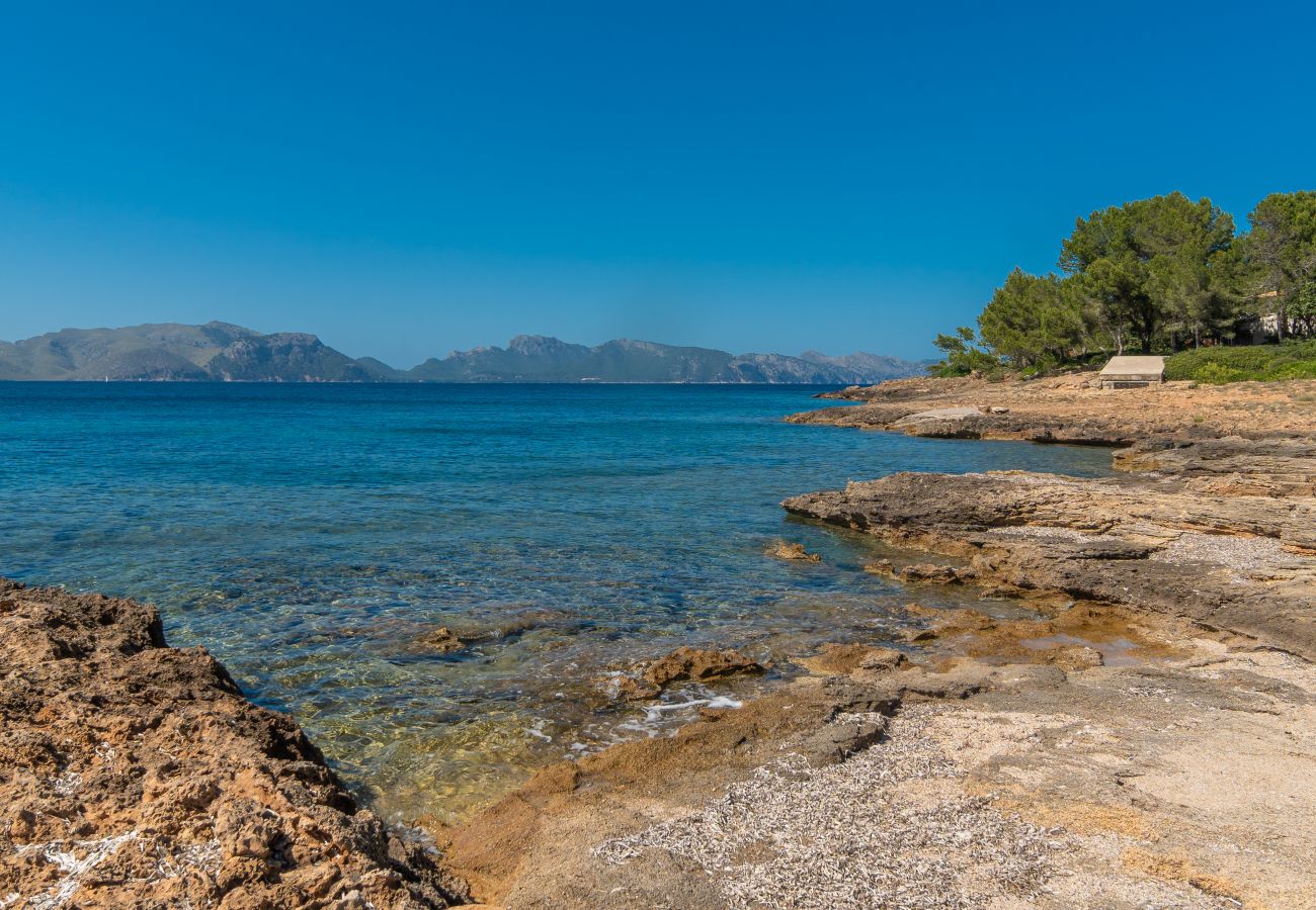 Villa à Alcudia - Miramar Manresa face à la mer avec piscine pour 8 personnes à Alcudia