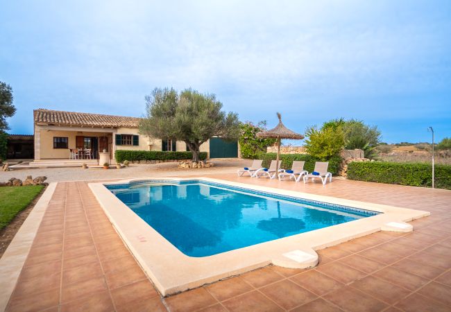 villa à Son Serra de Marina - Sa Caseta Finca rustique pour 4 personnes avec piscine