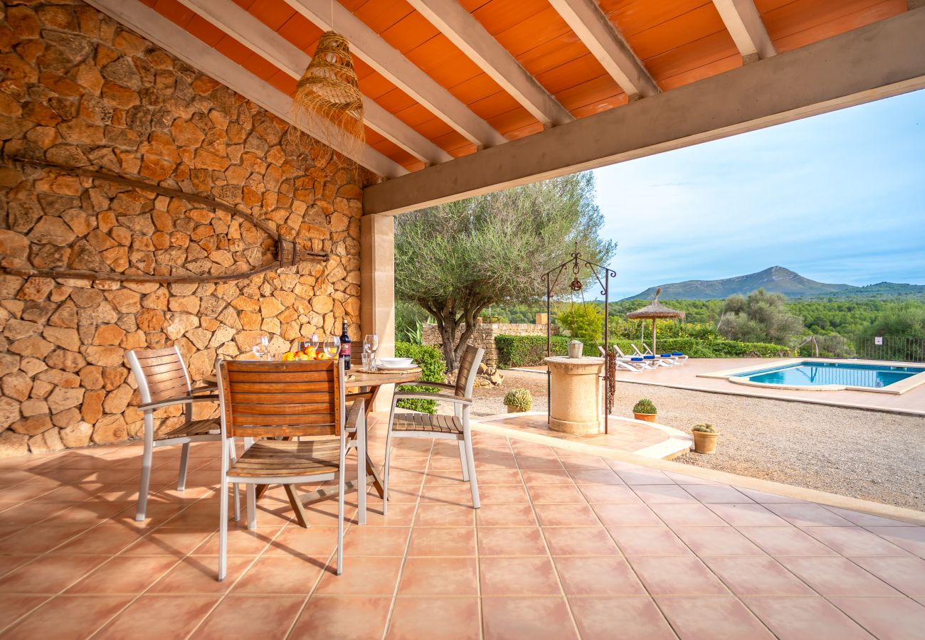 Villa à Son Serra de Marina - Sa Caseta Finca rustique pour 4 personnes avec piscine