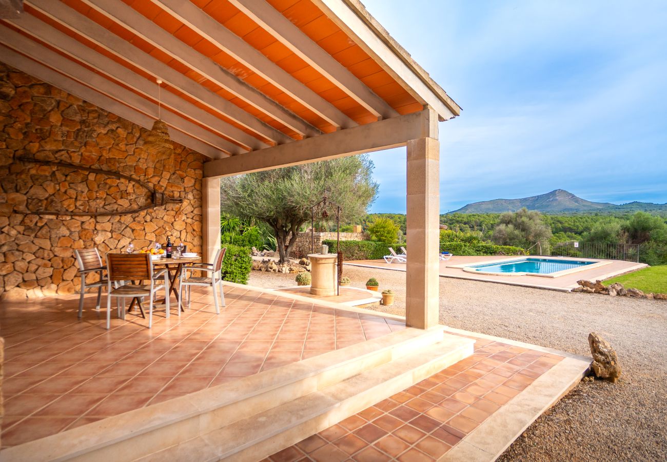 Villa à Son Serra de Marina - Sa Caseta Finca rustique pour 4 personnes avec piscine