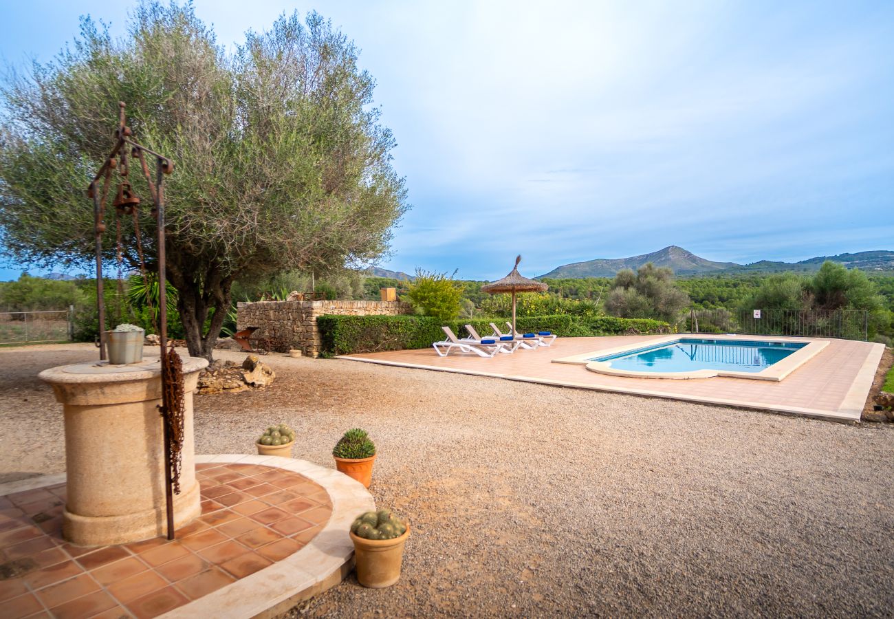 Villa à Son Serra de Marina - Sa Caseta Finca rustique pour 4 personnes avec piscine