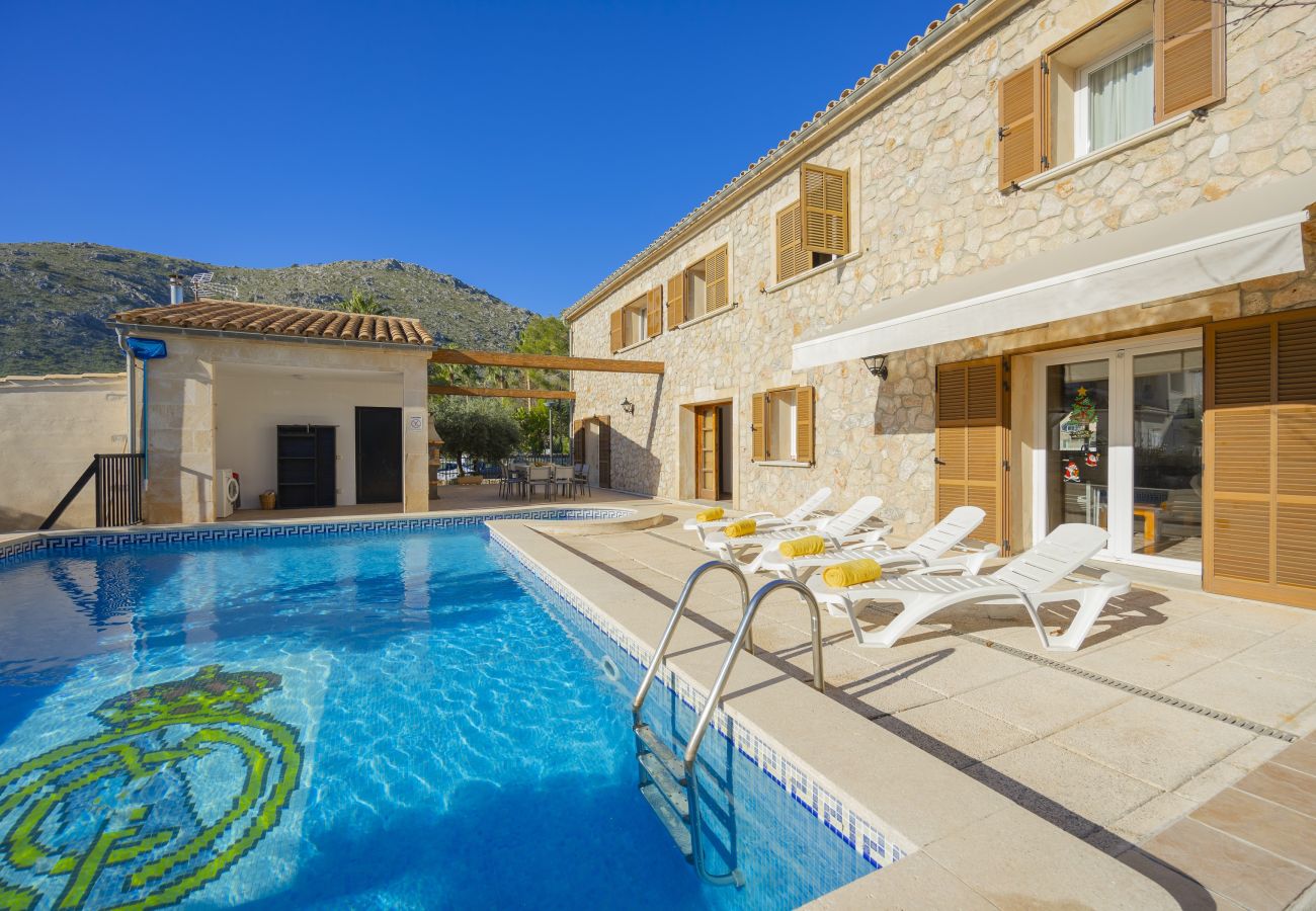 Maison à Alcudia - Casa Juani pour 8 personnes avec piscine, à deux pas de la plage et de toutes les commodités.