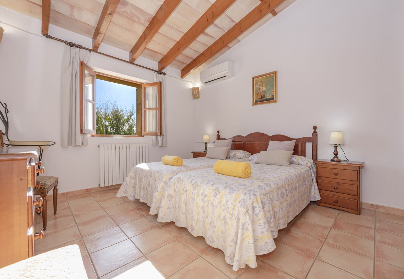 Villa à Alcudia - Finca Can Soler 1 pour 6 avec piscine, Bbq, WiFi gratuit