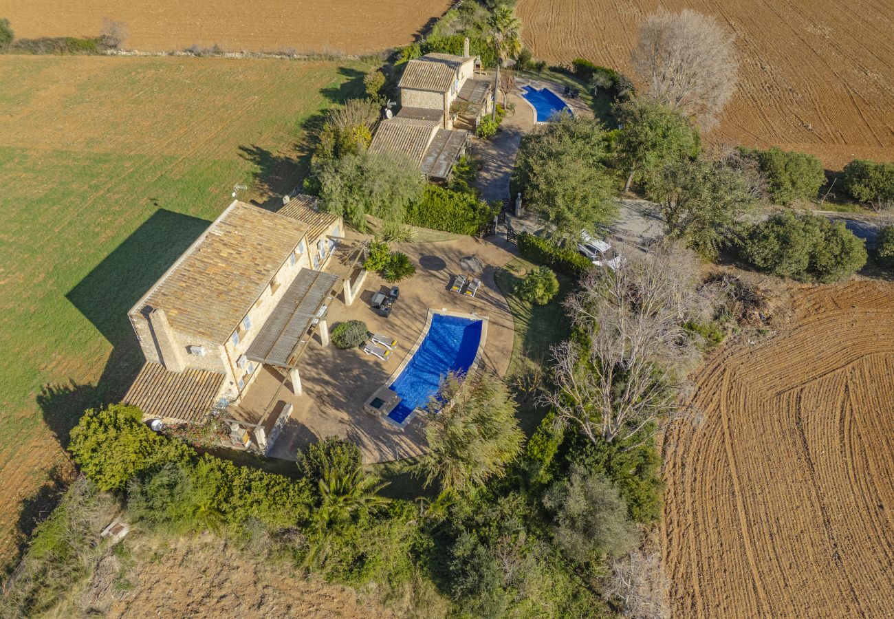 Villa à Alcudia - Finca Can Soler 1 pour 6 avec piscine, Bbq, WiFi gratuit