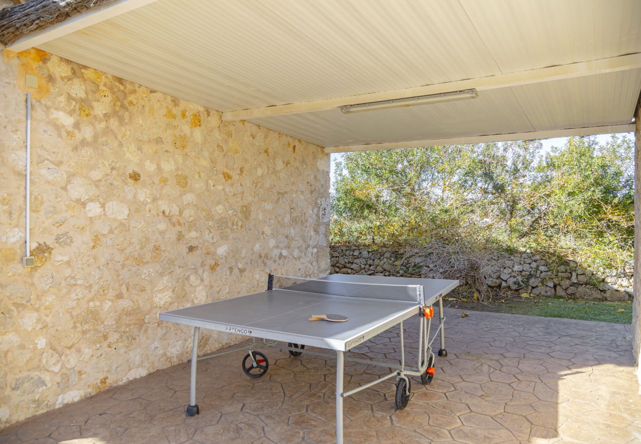 Villa à Alcudia - Finca Can Soler 2 pour 8 avec piscine, bbq, wi fi gratuit