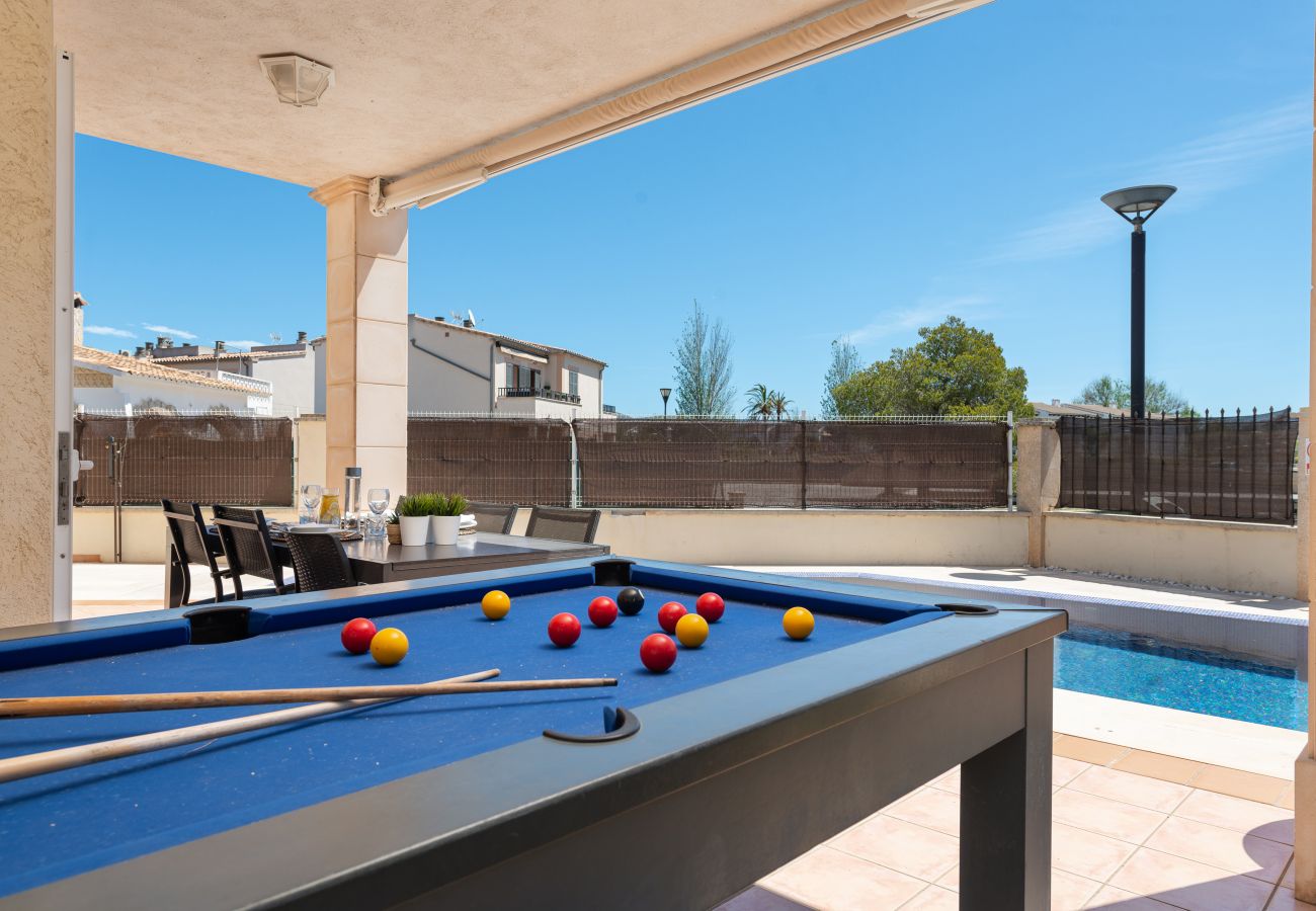 Maison à Alcudia - Maison Bernat pour 6 personnes avec piscine à 4min de la plage d'Alcudia