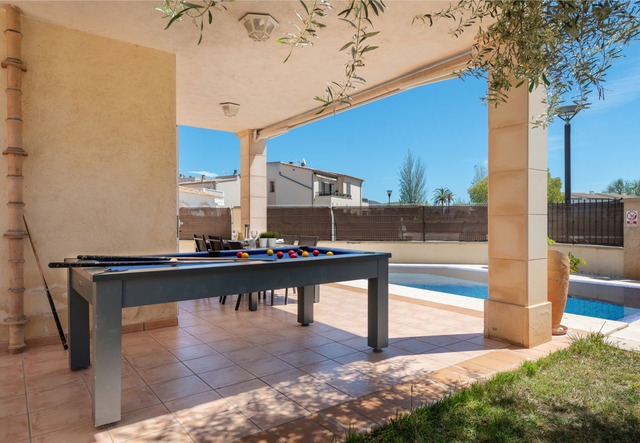 Maison à Alcudia - Maison Bernat pour 6 personnes avec piscine à 4min de la plage d'Alcudia