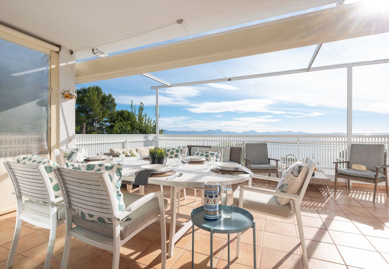 Maison à Alcudia - Villa Maria vue mer pour 6 personnes avec piscine à Alcanada